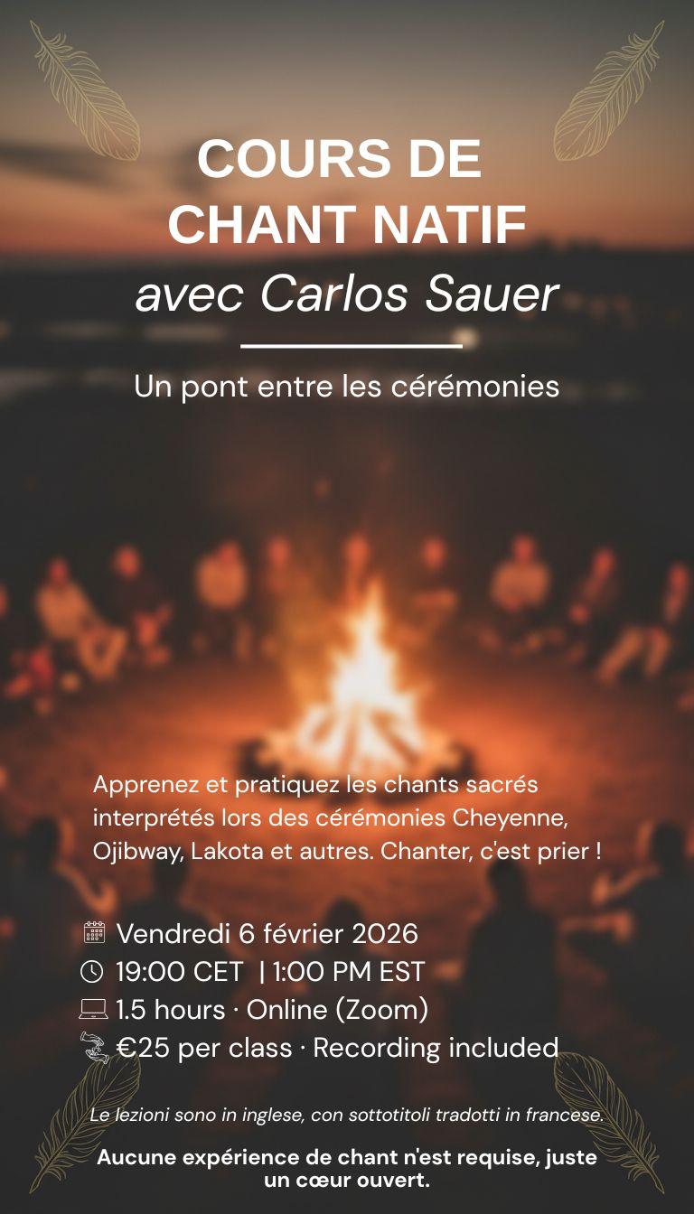 Cours de chant natif